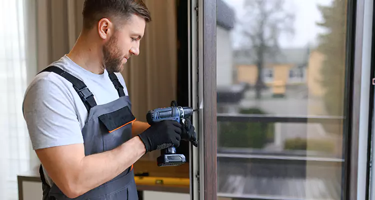 Sliding Screen Door Handle Repair in Venice, FL